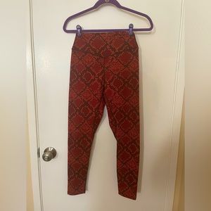 Balance Athletica OG Kingdom Collection Copperhead leggings size Medium